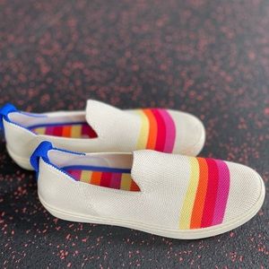 Kids Rothy sneakers, size 4